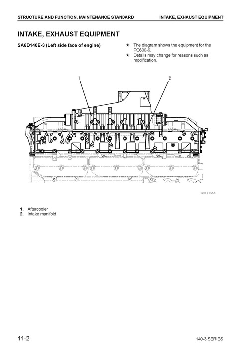 Product picture Komatsu 140-3 Series Diesel Engine Workshop Repair Service Manual